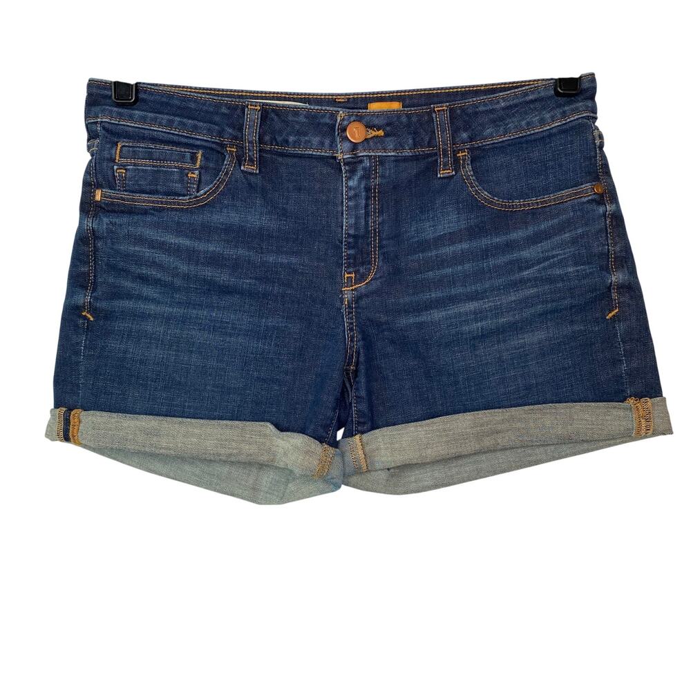 Pilcro Anthropologie Denim Stet Rolled Cuff Jean Shorts Size 28